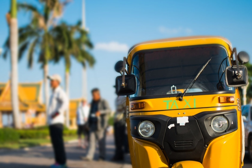 Taxi in Cambodia